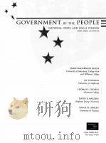 GOVERNMENT BY THE PEOPLE   1952  PDF电子版封面  0130315672   