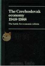 THE CZECHOSLOVAK ECONOMY 1948-1988（1989 PDF版）