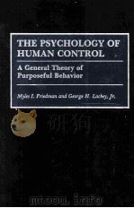 THE PSYCHOLOGY OF HUMAN CONTROL（1991 PDF版）