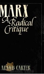 MARX A RADICAL CRITIQUE（1988 PDF版）