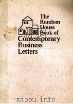 THE RANDOM BOOK OF CONTENPORARY BUSINESS LETTERS   1988  PDF电子版封面    STOPHEN P.ELLIOTT 