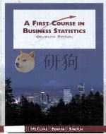 A FIRST COURSE IN BUSINESS STATISTICS SEVENTH EDITION   1998  PDF电子版封面     