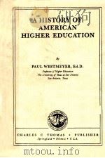 A HISTORY OF AMERICAN HUGHER EDUCATION（1985 PDF版）