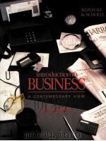 INTRODUCTION TO BUSINESS A CONTEMPORARY VIEW   1986  PDF电子版封面  0205084664   