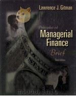MANAGERIAL FINANCE BRIEF THIRD EDITION     PDF电子版封面    PEARSON EDUCATION 