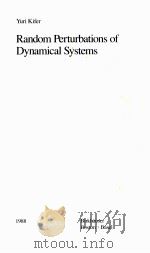 RANDOM PERTURBATIONS OF DYNAMICAL SYSTEMS（1988 PDF版）