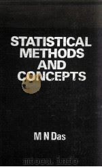 STATISTICAL METHODS AND CONCEPTS   1989  PDF电子版封面     