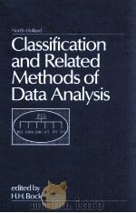 CLASSIFICATION AND RELATED METHODS OF DATA ANALYSIS   1988  PDF电子版封面     