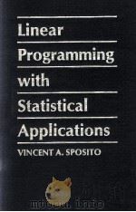 LINEAR PROGRAMMING WITH STATISTICAL APPLICATIONS   1989  PDF电子版封面     