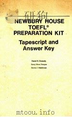 NEWBURY HOUSE TOEFL PREPARATION KIT（1989 PDF版）