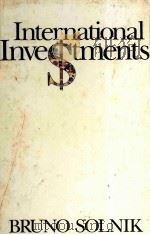International Investments   1988  PDF电子版封面    Bruno Solnik 