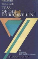 TESS OF THE D'URBERVILLES   1980  PDF电子版封面  0582780942  THOMAS HARDY 