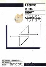ACOURSE IN RING THEORY   1991  PDF电子版封面  0534137768   