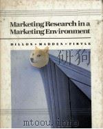 MARKETING RESEARCH IN A MARKETTING ENVIRONMENT   1987  PDF电子版封面  0801613035   