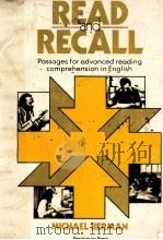 READ AND RECALL   1980  PDF电子版封面    MICHAEL BERMAN 