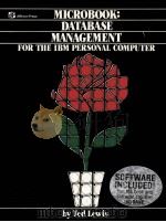 MICROBOOK:Database Management for the IBM Personal Computer   1983  PDF电子版封面  0880561149   