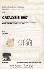 CATALYSIS 1987 VOL. 38   1988  PDF电子版封面     
