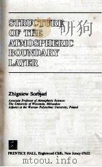 STRUCTURE OF THE ATMOSPHERIC BOUNDARY LAYER（1989 PDF版）