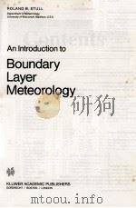AN INTRODUCTION TO BOUNDARY LAYER METEOROLOGY（1988 PDF版）