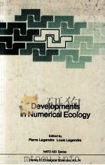 DEVELOPMENTS IN NUMERICAL ECOLOGY（1987 PDF版）