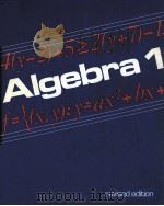 ALGEBRA 1 REVISED EDITION   1980  PDF电子版封面  0395279224   