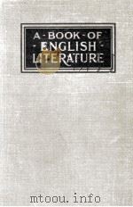A BOOK OF ENGLISH LITERATURE   1932  PDF电子版封面     