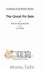 THE GREAT DO SEIN   1965  PDF电子版封面     