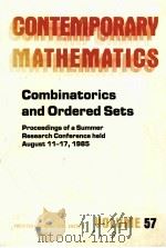CONTEMPORARY MATHEMATICS VOLUME 57   1980  PDF电子版封面     