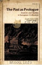 THE PAST AS PROLOGUE SOURCES AND STUDIES IN EUROPEAN CIVILIZATION   1973  PDF电子版封面     