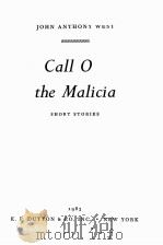 CALL OUR THE MALICIA SHORT STORIES   1958  PDF电子版封面     