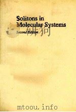 SOLITONS IN MOLECULAR SYSYTEMS SECOND EDITION   1991  PDF电子版封面  0792310292   