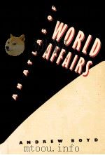 AN ATLAS OF WORLD AFFAIRS EIGHTH EDITION（1987 PDF版）