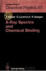 X RAY SPECTRA AND CHEMICAL BINDING（1989 PDF版）