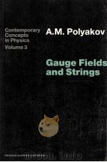 GAIGE FIELDS AND STRINGS   1987  PDF电子版封面     
