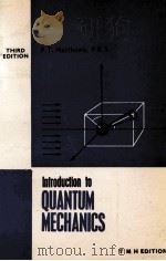 INTRODUCTION TO QUANTUM MECHANICS THIRD EDITION（1968 PDF版）