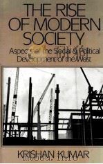 THE RISE OF MODERN SOCIETY   1988  PDF电子版封面  0631160078   