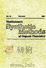 SYNTHETIC METHODS OF ORGANIC SHEMISTRY   1989  PDF电子版封面  3805548966   