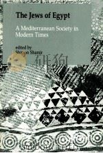 THE JEWS OF EGYPT A MEDITERRANEAN SOCIETY IN MODERN TIMES   1987  PDF电子版封面  0813372909   