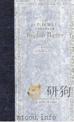 THE OXFORD LIBRARY OF ENGLISH POETRY VOLUME Ⅱ SACKVILLE TO KEATS（1986 PDF版）