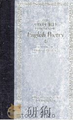 THE OXFORD LIBRARY OF ENGLISH POETRY VOLUME Ⅲ GEORGE DARLEY TO SEAMUS HEANEY（1986 PDF版）