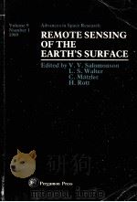 REMOTE SENSING OF TEH EARTH'S SURFACE   1989年  PDF电子版封面     