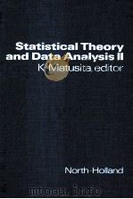 STATISTICAL THEORY AND DATA ANALYSIS 11   1988  PDF电子版封面     