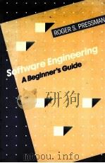SOFTWARE ENGINEERING A BEGINNER'S GUIDE   1988  PDF电子版封面  0070507902   