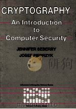 CRYPTOGRAPHY:AN INTRODUCTION TO COMPUTER SECURITY   1989  PDF电子版封面  0131949861   