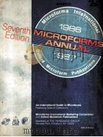 MICROFOBRM SERVICES SEVENTH EDITION   1989  PDF电子版封面     