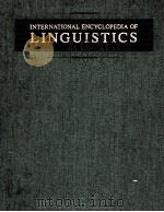 INTERANTIONAL ENCYCLOPEDIA OF LINGUISTICS VOLUME 2   1992  PDF电子版封面  0195051963   