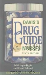 DRUG GUIDE FOR NURSES TENTH EDITION   1989  PDF电子版封面  9749823439   