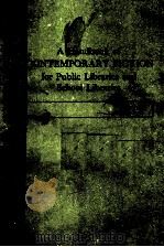 A HANDBOOK OF CONTEMPORARY FICTION FOR PUBLIC LIBRARIES AND SCHOOL LIBRARIES   1989  PDF电子版封面    MARY K.BIAGINI 