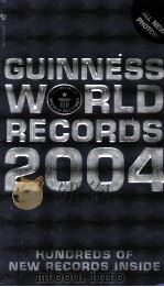 GUNNESS WORLD RECORDS 2004     PDF电子版封面    CLAIRE FOLHARD 