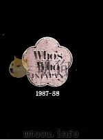 WHO'S WHO IN JAPAN 1987-88（1987 PDF版）